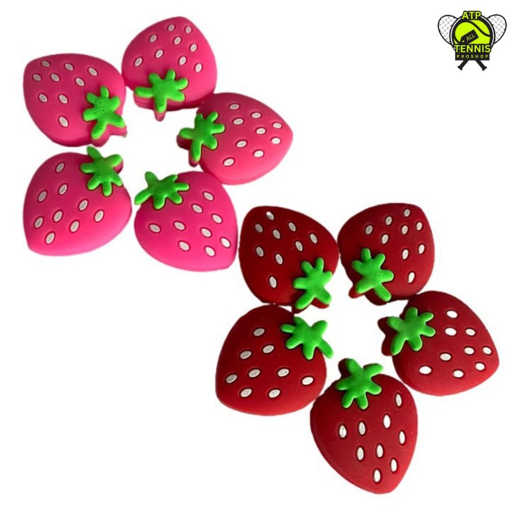 Jual DAMPENER // Tennis Dampener Peredam Raket Tenis STRAWBERRY SERIES ...