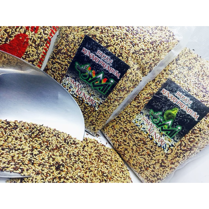 Jual pakan racikan omai kenari premium 500 gram | Shopee Indonesia