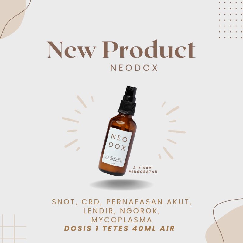 Jual NEODOX Obat Pernafasan Burung Akut isi 10ml | Shopee Indonesia