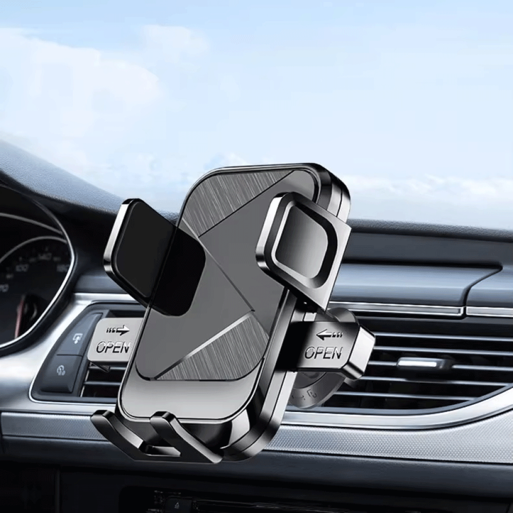 Jual Car Smartphone Holder Universal AC Vent Adjustable Auto Lock ...
