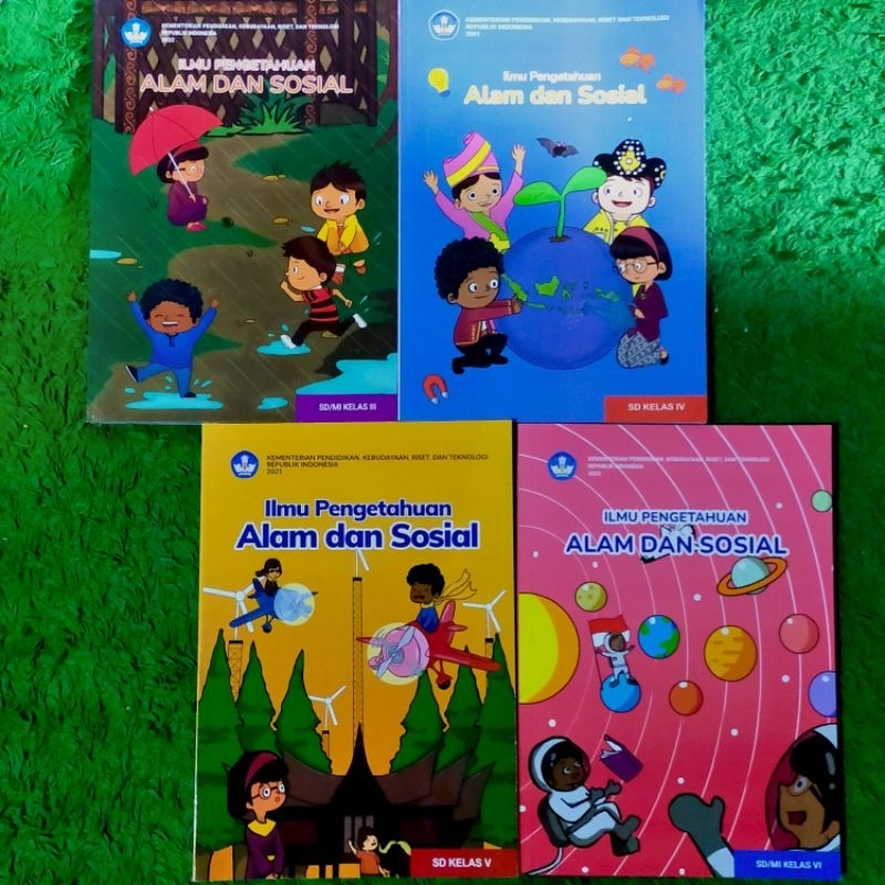 Jual ORIGINAL BUKU IPAS ILMU PENGETAHUAN ALAM DAN SOSIAL KELAS 3 4 5 6 ...