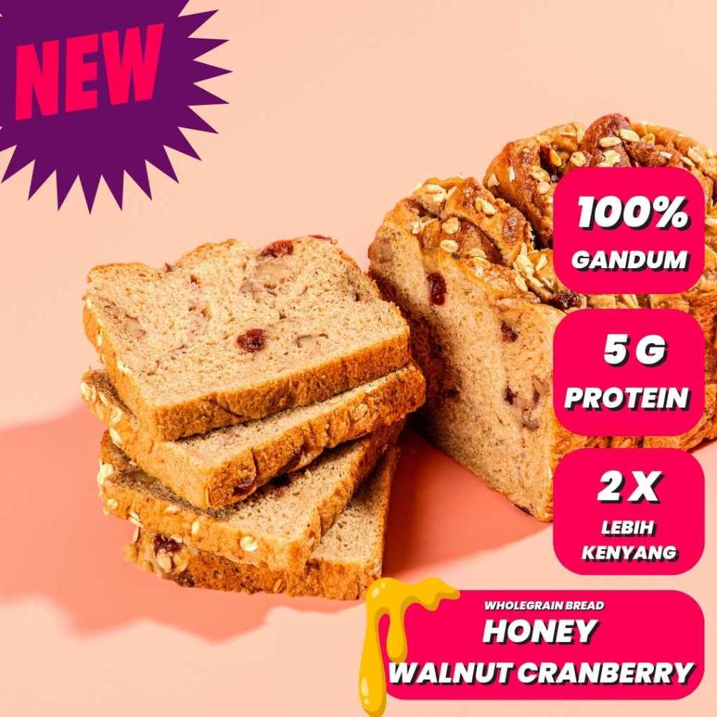 Jual Roti Gandum Honey Cranberry Walnut | Shopee Indonesia