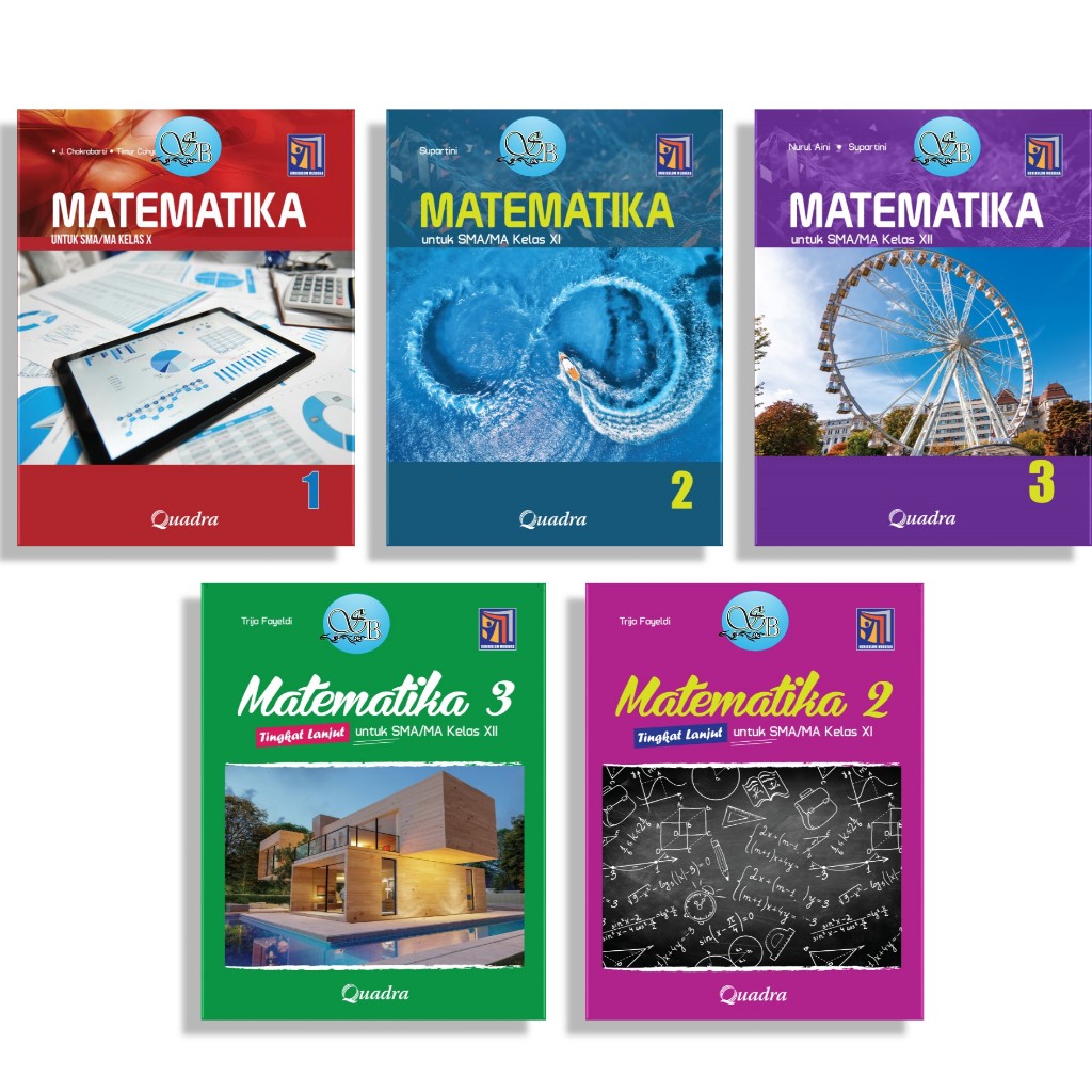 Jual [Penerbit Quadra] Matematika Kelas 10, 11 & 12 Kurikulum Merdeka ...