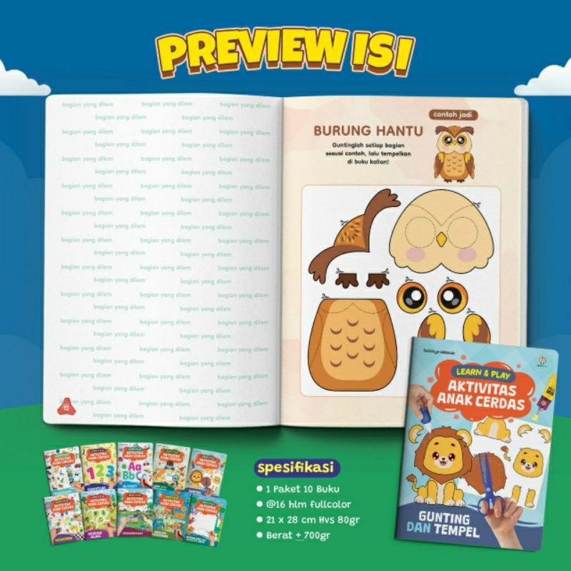Jual ZiyadBooks - Buku 10 Aktivitas Anak Cerdas Buku coding Belajar ...