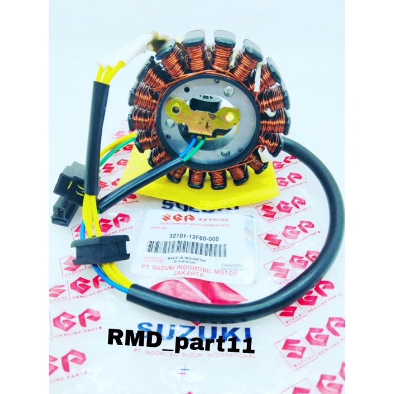 Jual spull sepul assy 12F suzuki thunder 125 Thunder 125 new stator ...