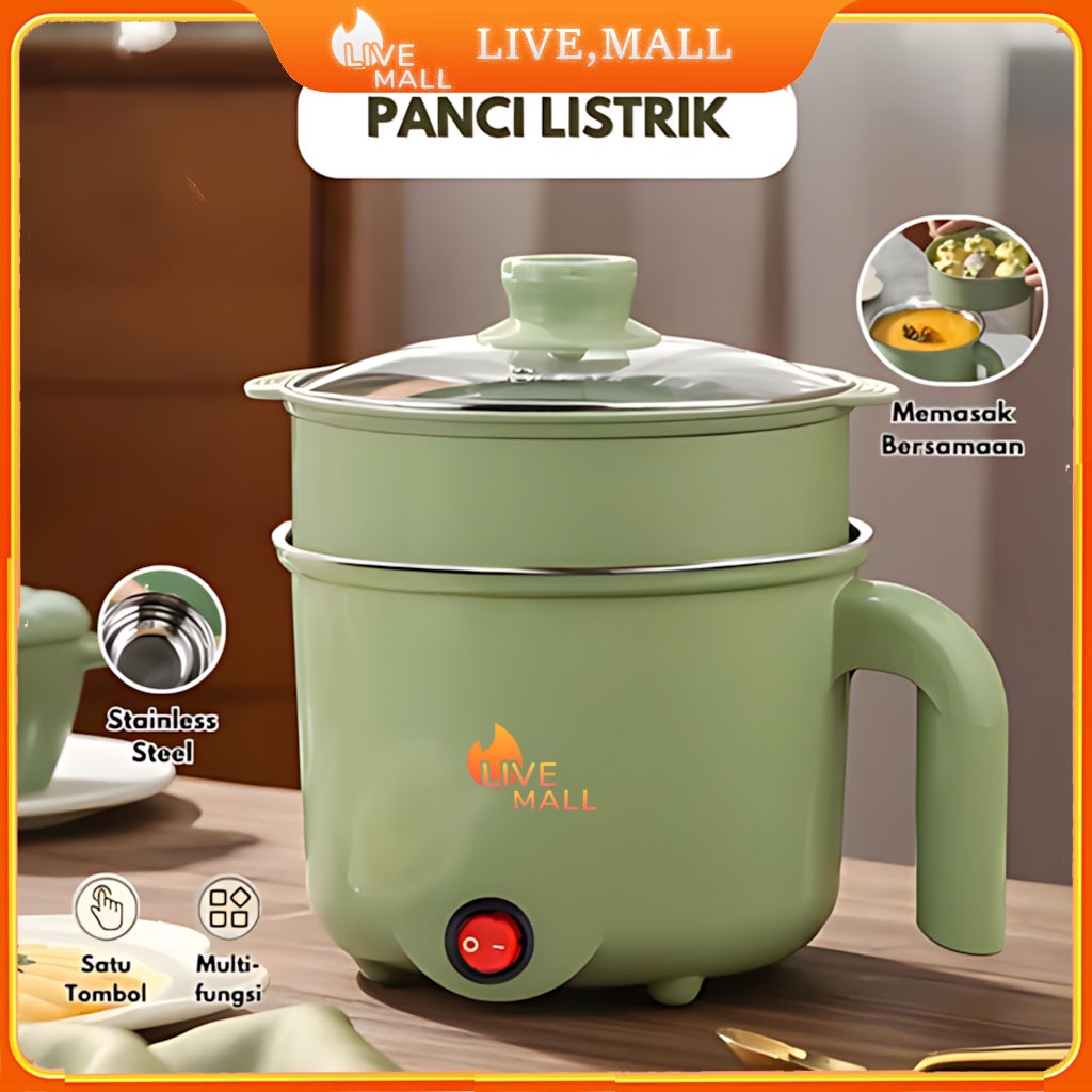 Jual Panci Listrik Serbaguna Hemat Listrik 450W / Elektrik Cooker ...