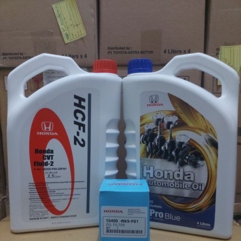 Jual OLI E- PRO BLUE 5W-30 oli e pro blue honda original Dan HCF 2 ...