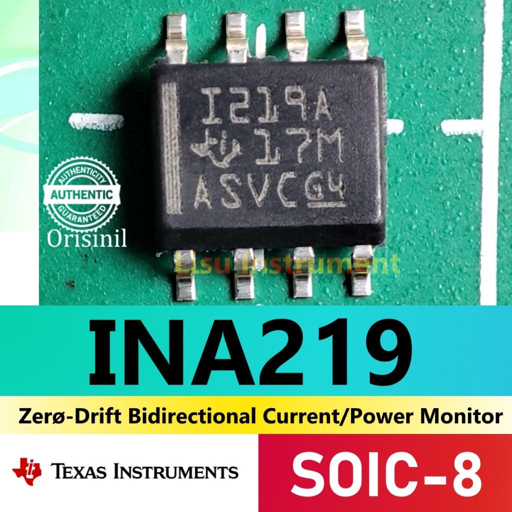 Jual INA219AIDR Zerø-Drift Bidirectional Current/Power Monitor I219A ...