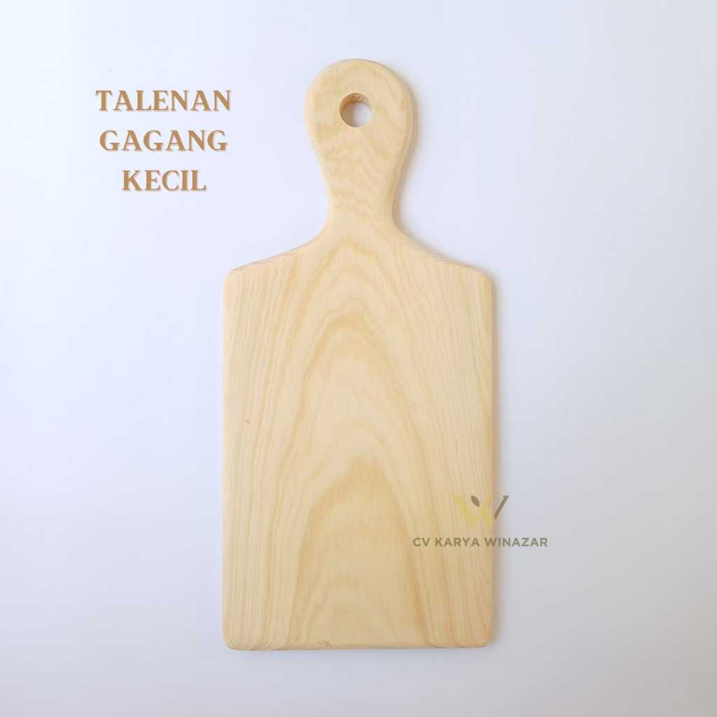 Jual Queenra Winazar - Talenan Kayu Gagang Bulat Ukuran Mini Talenan ...