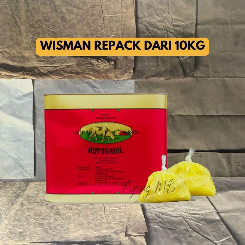 Jual WISMAN REPACK Dari 10kg BUTTEROIL / BUTTER WYSMAN / MENTEGA WISMAN ...