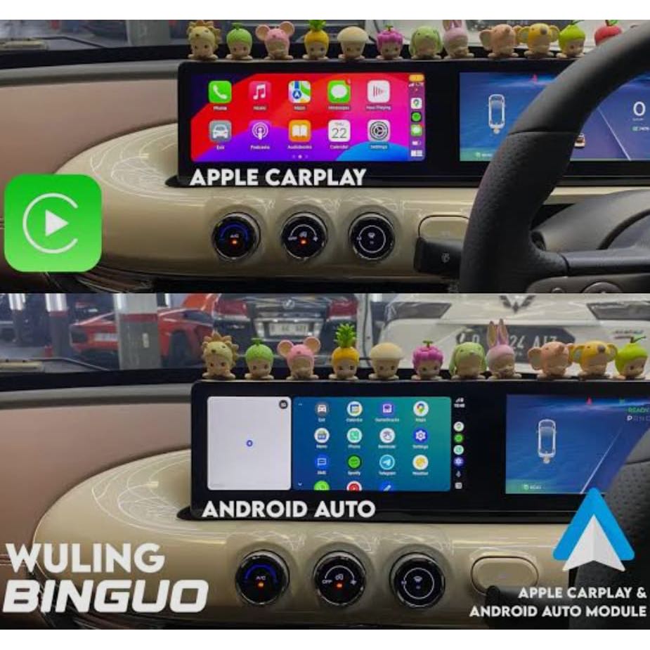 Jual Module Apple CarPlay & Android Auto Wuling Binguo EV Modul Plug ...