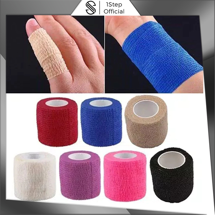 1step Finger Tape / Wrist Tape Support Olahraga Mencegah Cidera Otot pada jari Untuk Semua Olahraga R620