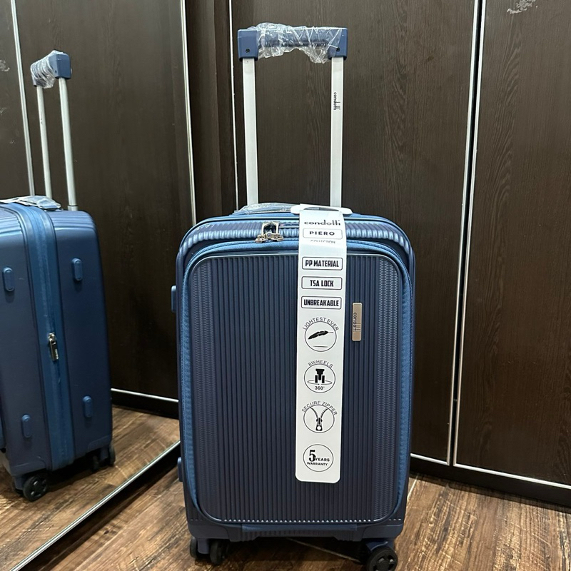 Jual Koper condotti 63147 cabin size 20inc navy | Shopee Indonesia