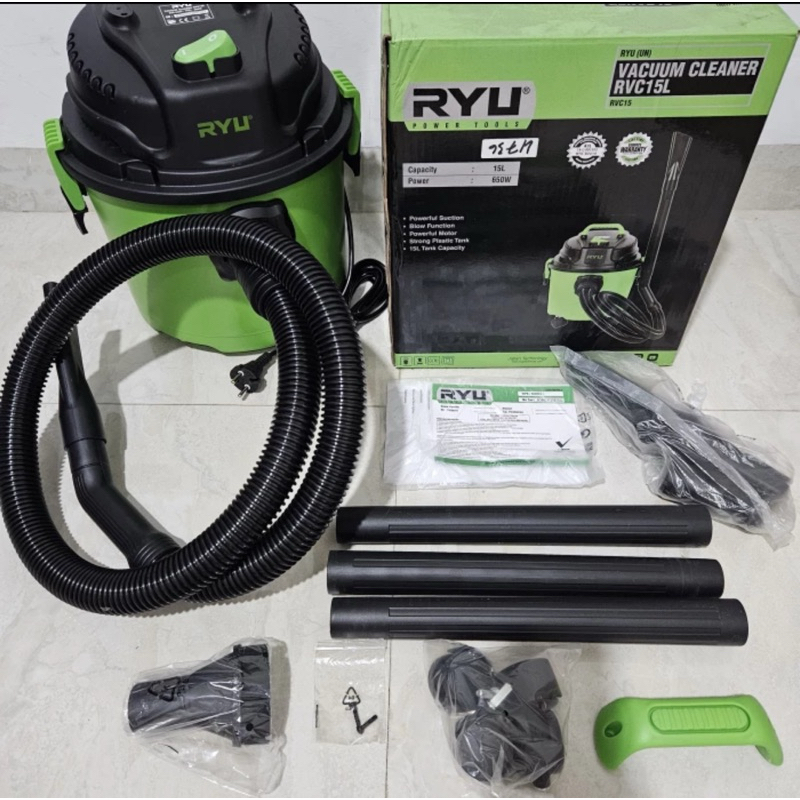 Jual Mesin Sedot Debu RYU RVC15 Vacuum Cleaner 15L | Shopee Indonesia