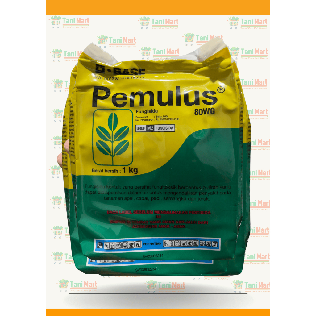 Jual Fungisida PEMULUS 80 WG Sulfur 80% 1KG | Shopee Indonesia