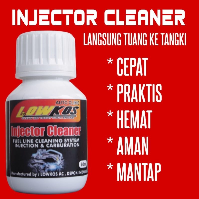 Jual LOWKOS INJECTOR CLEANER PEMBERSIH INJEKTOR MESIN SEPEDA MOTOR ...