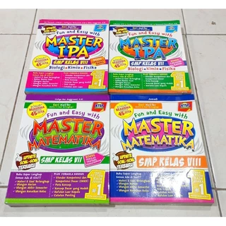 ( OBRAL ) BUKU LATIHAN SOAL SMP // PENDIDIKAN // SERI MASTER //  MASTER IPA SMP KELAS VIII // ORIGINAL