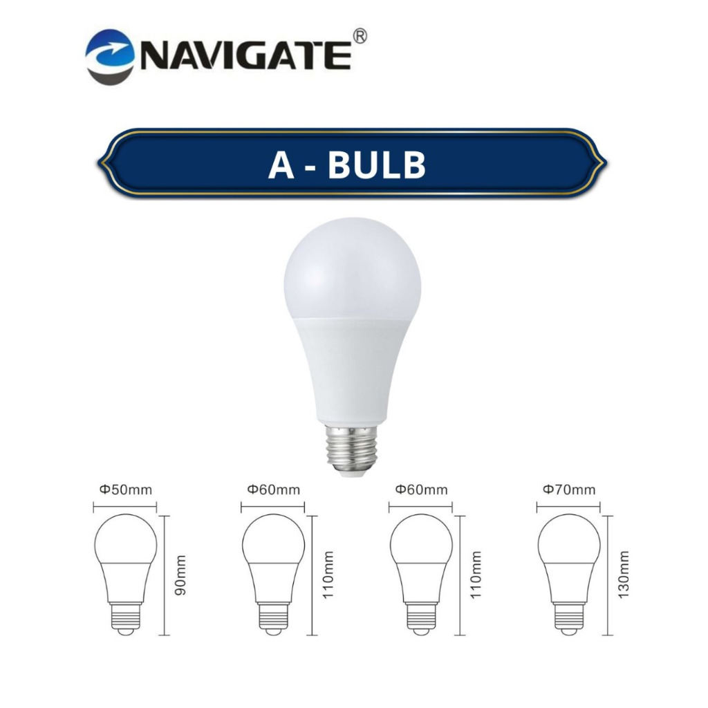 Jual Navigate Bulb A-E27 Bohlam | Shopee Indonesia