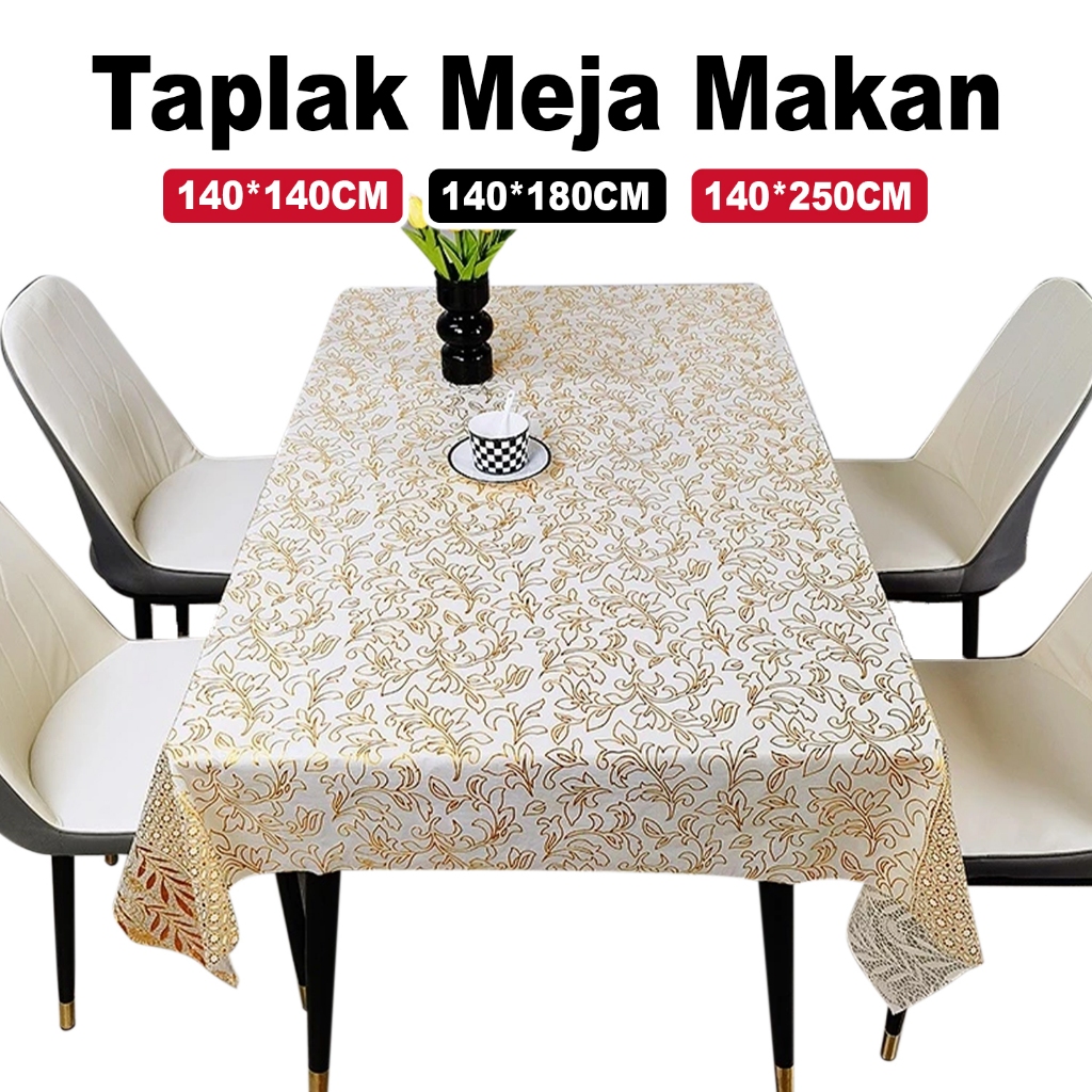 Jual Newroom - Taplak Meja Makan Premium 140x140cm/140x180cm/140x250cm ...