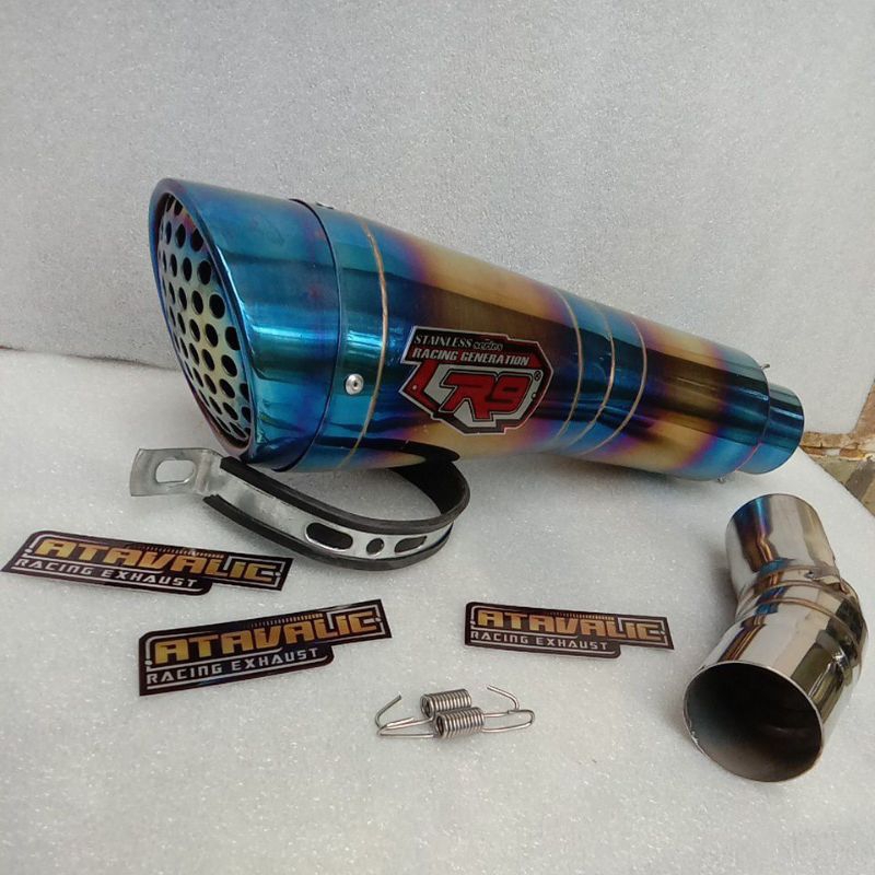 Jual Knalpot Racing R9 H2+ slipon for NINJA250FI new NINJA250KARBU ...