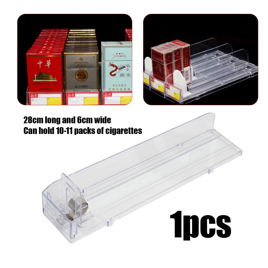 Jual [28cm] Rokok Pusher Akrilik Display/ Minimarket Dan Supermarket ...