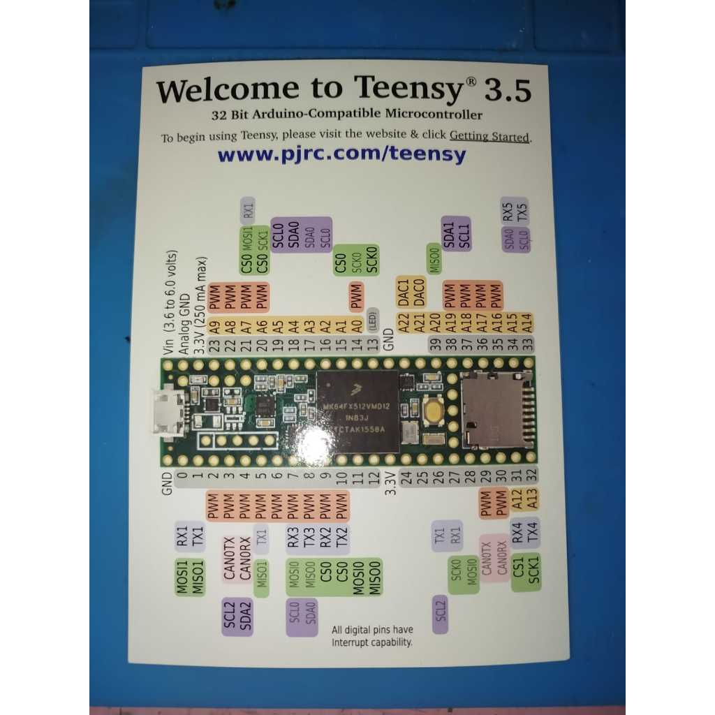 Jual Teensy 3.5 USB Microcontroller Development Board | Shopee Indonesia