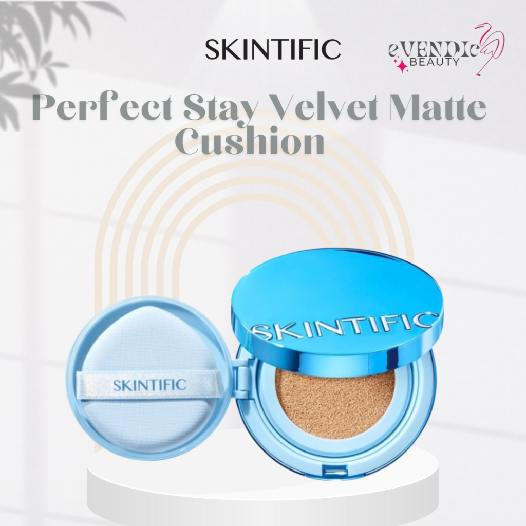 Fond De Teint Coussin Skintific Perfect Stay - SPF 35, Mat, 8 Teintes Au Choix, 11ml