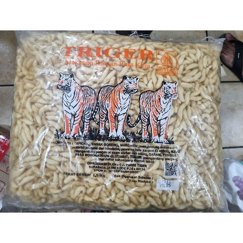 Jual bidaran keju dan manis merk triger kemasan bal | Shopee Indonesia