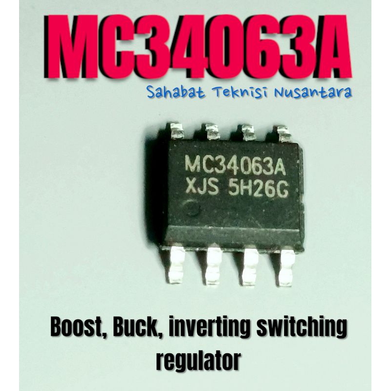 Jual 4pcs MC34063A | MC 34063 | IC boost, Buck, inverting Switching ...
