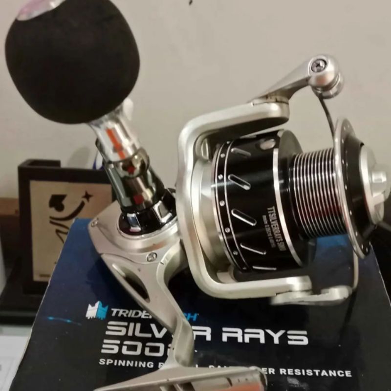 Jual Reel Tridentec Silver Rays 5000 | Shopee Indonesia