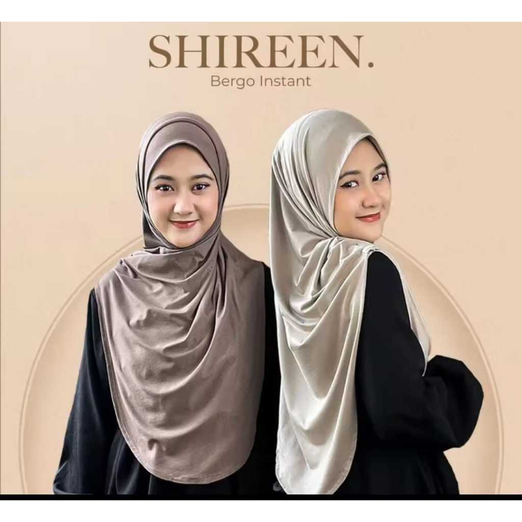 Bergo Jeissa Instan Syar'i/Hijab Instan Malay Jisoo Non Pat/Hijab Instan Shireen Bergo Instan