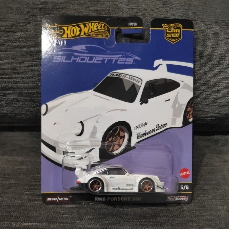 Jual Hotwheels Silhouette Porche RWB 930 Putih (FREE PROTEKTOR) JAPAN ...