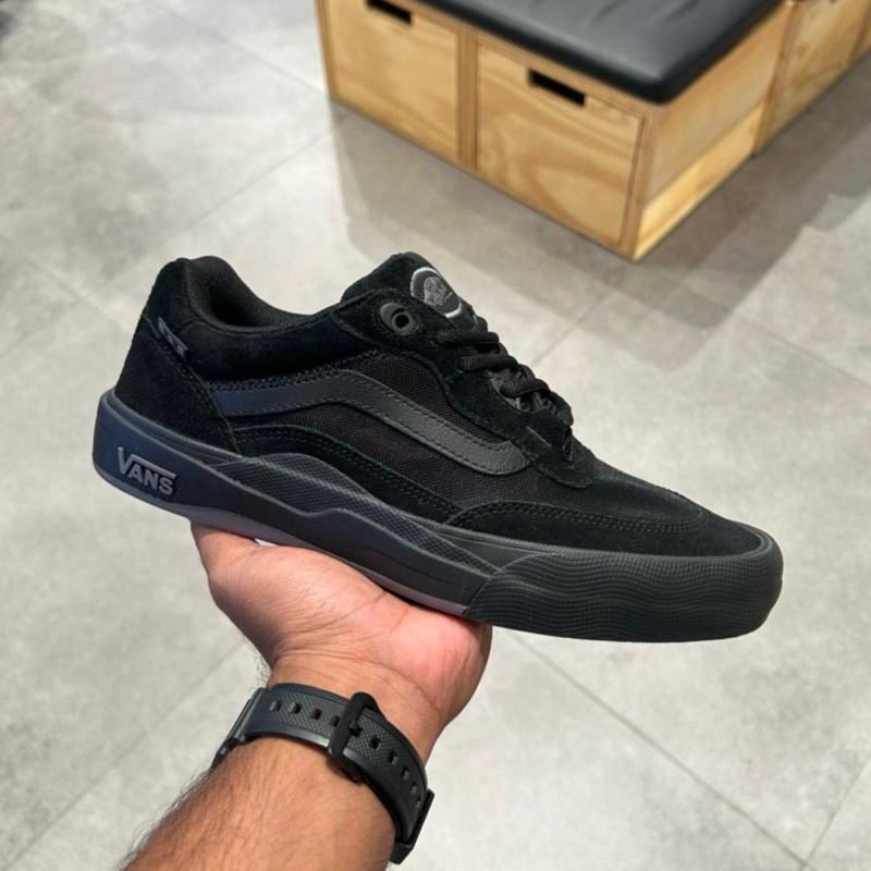 Skate Shoes Jual Vans Authentic Full Black VANS WAYVEE SKATE BLACK