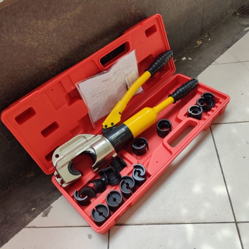 Jual Tang Crimping hydraulic 16 - 400 mm tang press skun kabel hidrolik ...
