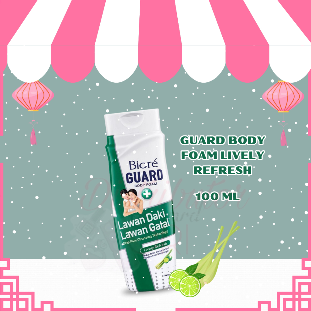 Jual Biore Guard Body Foam Lively Refresh Botol 100ml | BPOM | Shopee ...