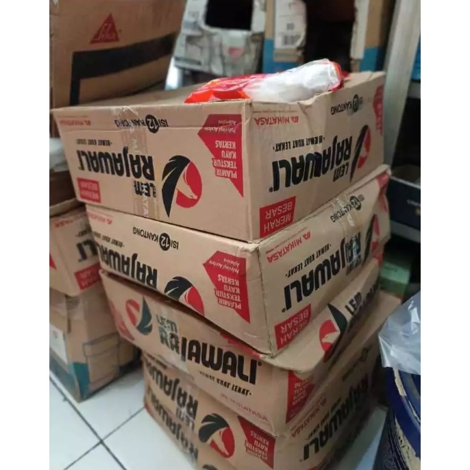 Jual LEM RAJAWALI 1 DUS ISI 12 PCS 800 GRAM ASLI ORIGINAL ONGKIR MURAH ...