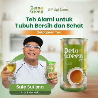 DETOGREEN Teh Herbal Detox Sistem Pencernaan 50 Gram