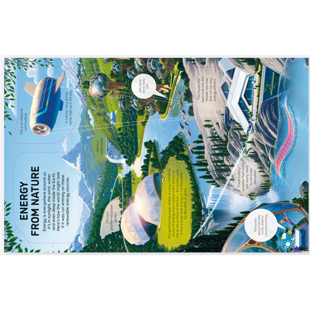 Jual [ABCKIDS] Usborne SEGEL See Inside Future Energy - Lift the Flap ...