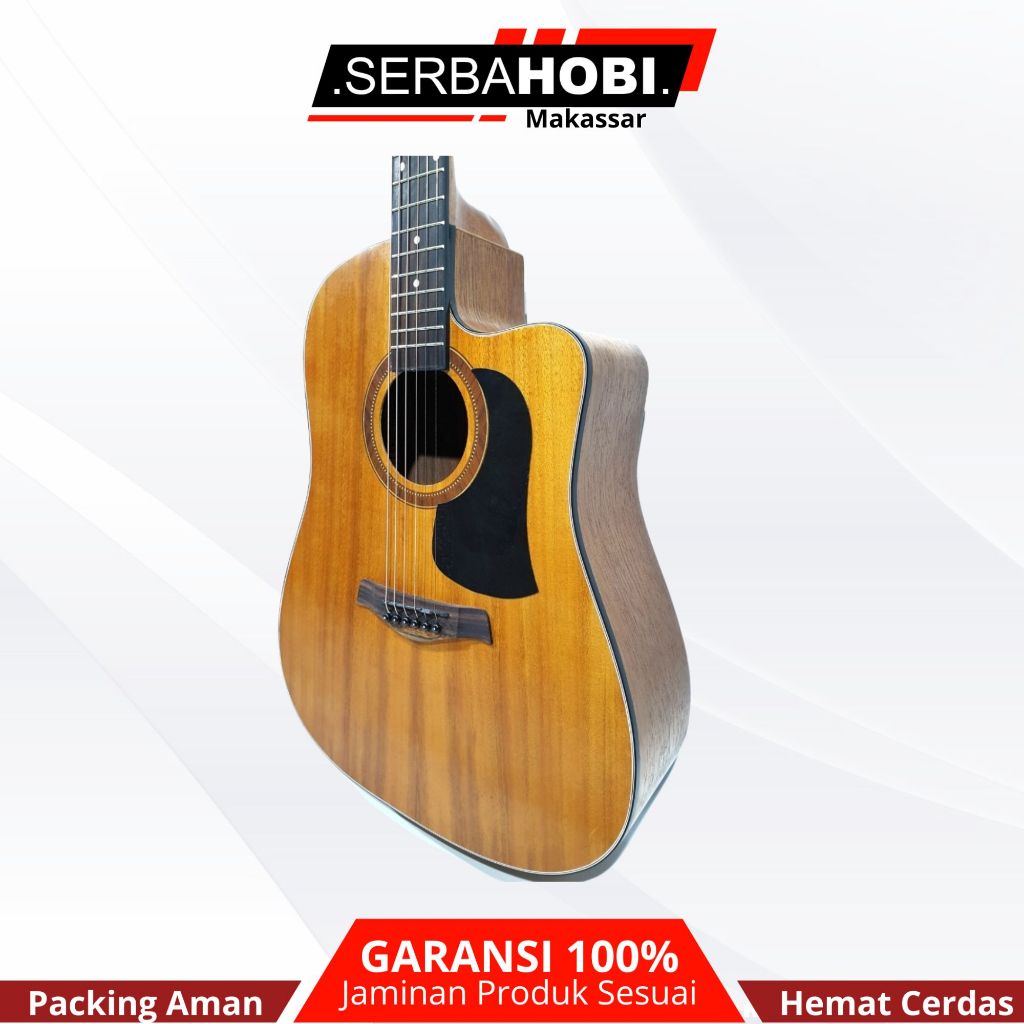 Jual Gitar Akustik String Camwood Original Tanam Besi Sound Mantap ...