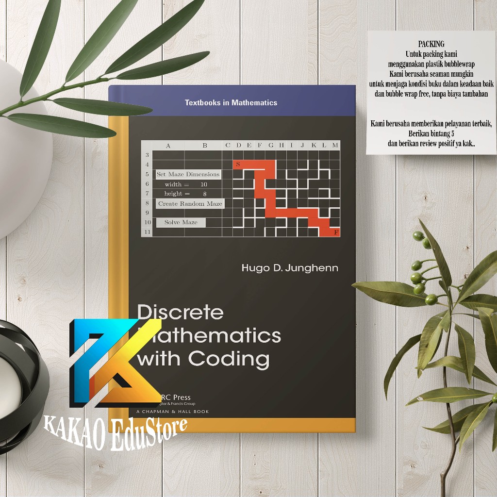 Jual Discrete Mathematics with Coding (Hugo D. Junghenn) | Shopee Indonesia