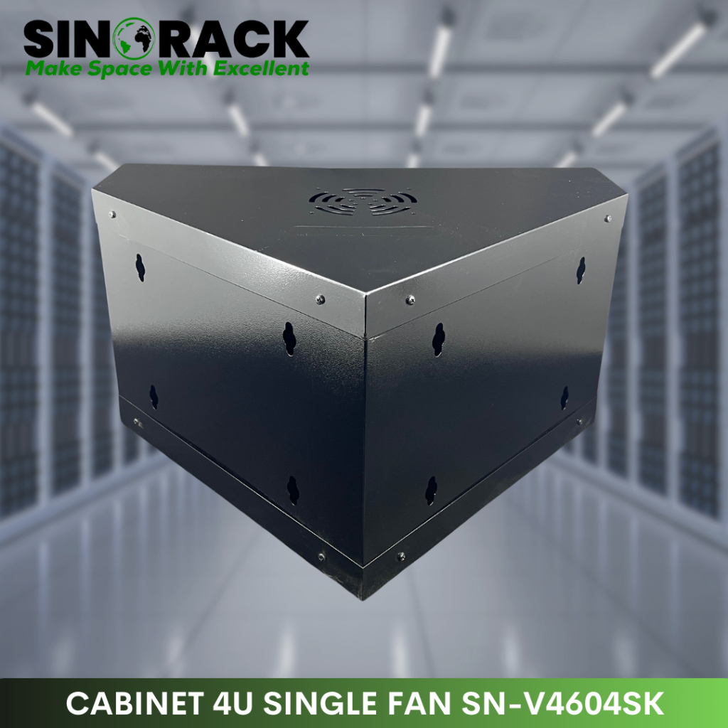 Jual Rak server 4U sudut atau siku || WallMount Rack Server Sinorack 4U ...