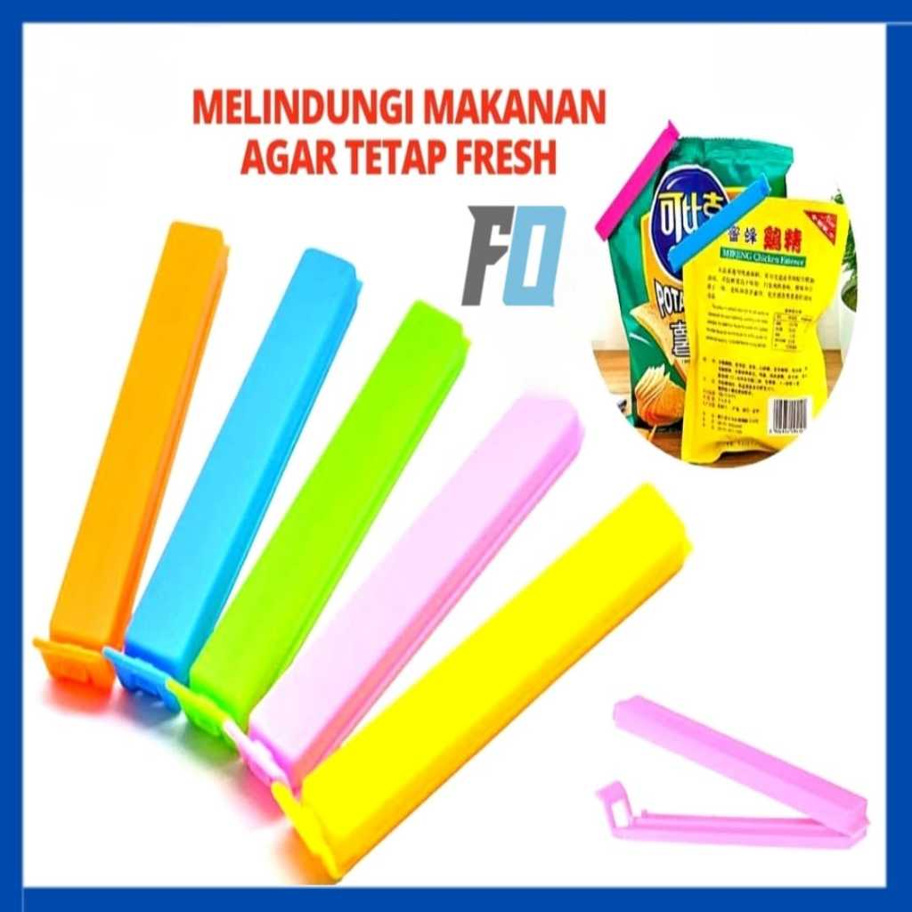 Jual (FO)Clip Snack /Klip Snack /Sealing Clip Penjepit Bungkus Makanan ...