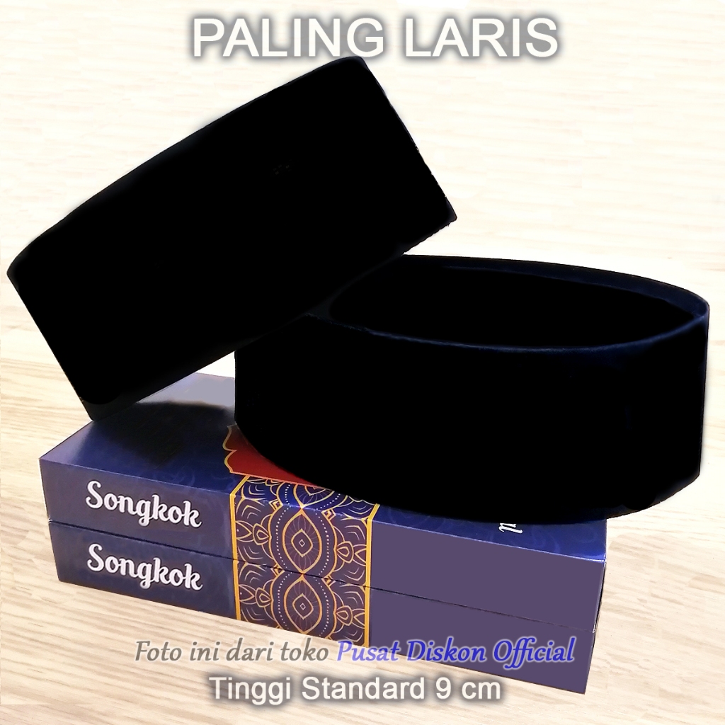 Peci Dewasa Hitam Polos Songkok Kopiah Anak Laki Laki Dan Dewasa
