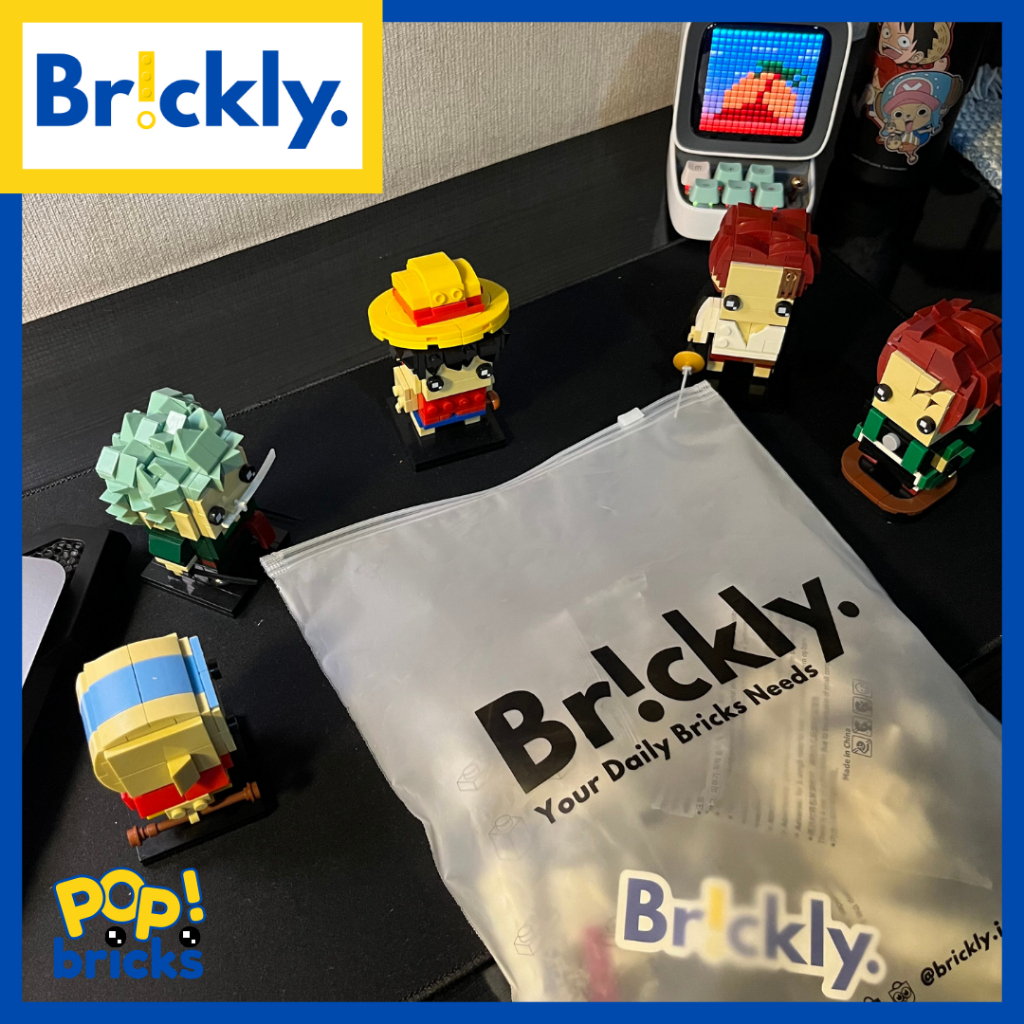 Jual Shanks - Brickly POP! Bricks One Piece Mainan Balok Susun Blocks ...