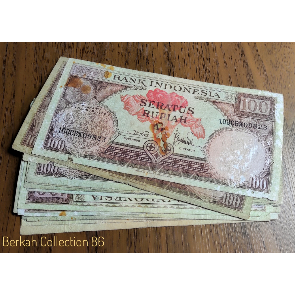 Jual Uang Kertas 100 Rupiah Terlengkap & Harga Terbaru Juni 2026 ...