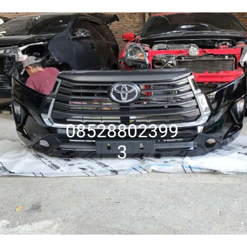 Jual Bemper,bemper Innova Reborn Facelift 2023 depan komplit original ...