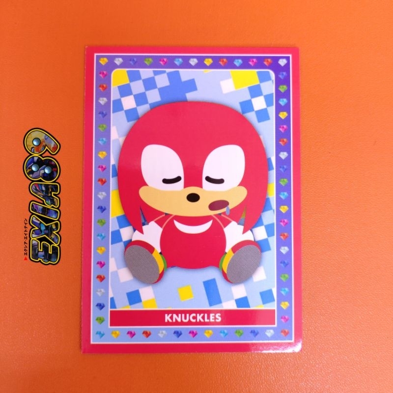 Jual Sonic The Hedgehog Official Trading Card Collection 121 - Knuckles ...