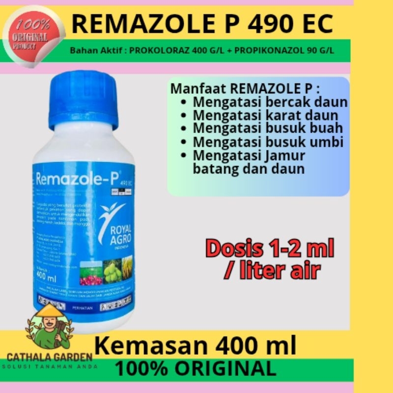 Jual REMAZOLE P 490 EC KEMASAN 400 ML | FUNGISIDA ANTI JAMUR TANAMAN ...