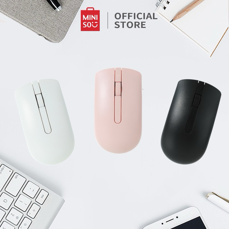 Jual Miniso Wireless Mouse for Office CM675 / mouse baterai tanpa kabel ...