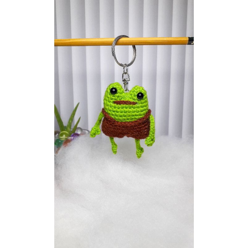 Jual Gantungan Rajut Kodok | Shopee Indonesia